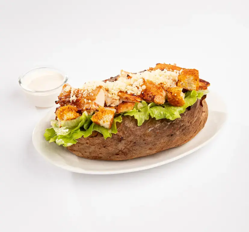 Kumpir with Chicken